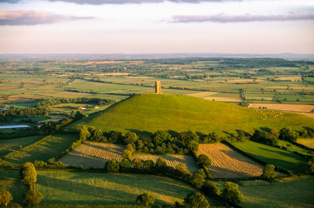 istock St Michael's Tower on Glastonbury Tor, Somerset, England 2158653105
