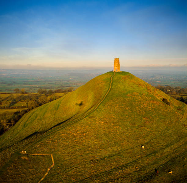 istock St Michael's Tower on Glastonbury Tor, Somerset, England 2158653133