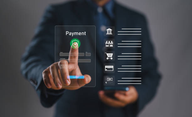 istock Digital online payment concept. Businessman using smartphone to online payment, banking and online shopping. financial transaction. 2158655749