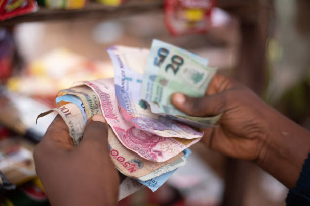 istock Nigerian Bank notes Paper money 2158658583
