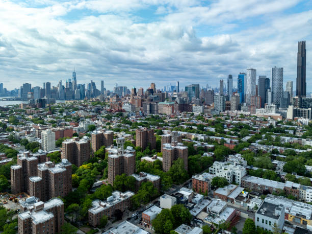 istock Manhattan Skyline - Brooklyn, New York 2158661255