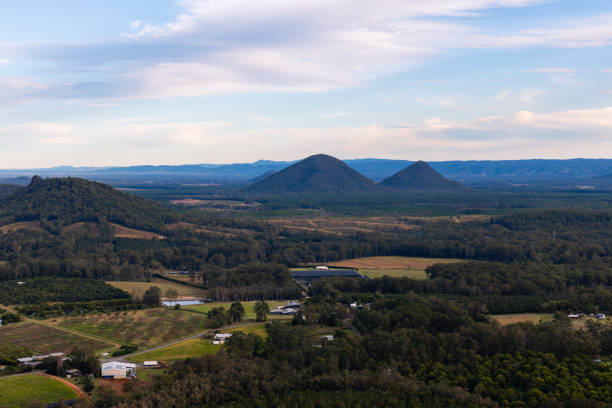 istock View of Glasshouse Mountains area 2158664897