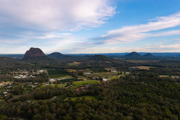 istock View of Glasshouse Mountains area 2158664908