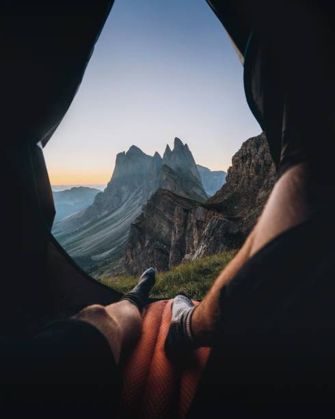 istock Hike to Seceda alps in Italy 2158671347