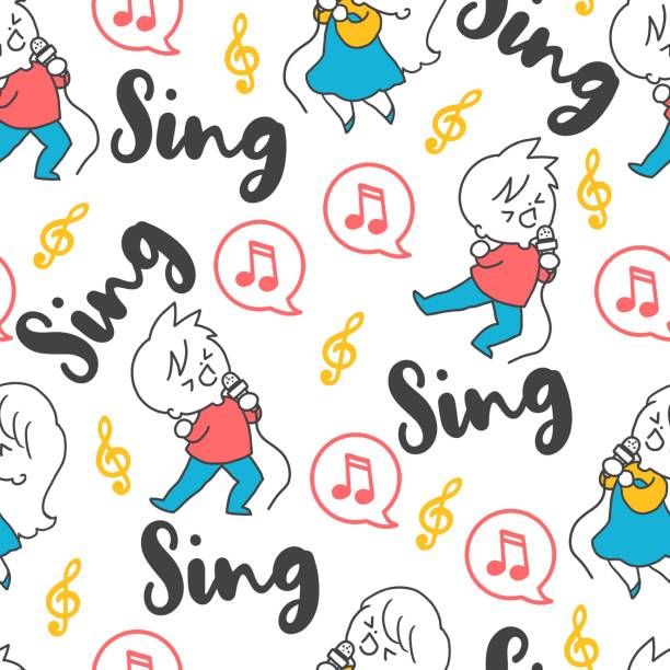 Fun Singing Notes 100+ Funny Musical Note Symbol Silhouette Stock Photos, Pictures ...