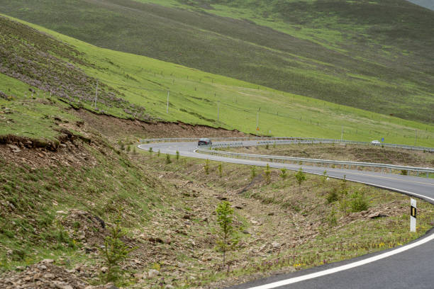 istock Plateau grassland and road 2158698363
