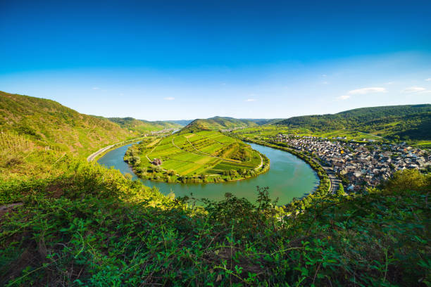above view of the Rhine River