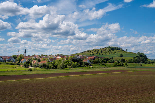 istock The village Hoppingen at the Rollenberg mountain 2158703576