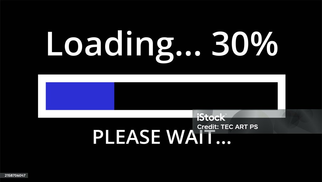 30 Loading Loading Bar 30 Stock Illustration - Download Image Now - Circle ...
