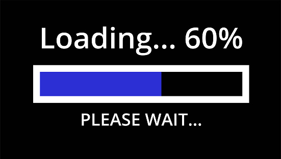 Loading Bar 60 Stock Illustration - Download Image Now - Circle ...