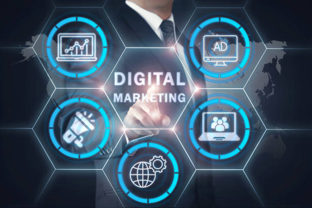 istock Businessman and Digital Marketing concept 2158707052