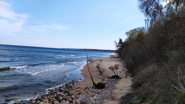 istock Beach - Baltic Sea - Sweden - stones on the sand 2158714491