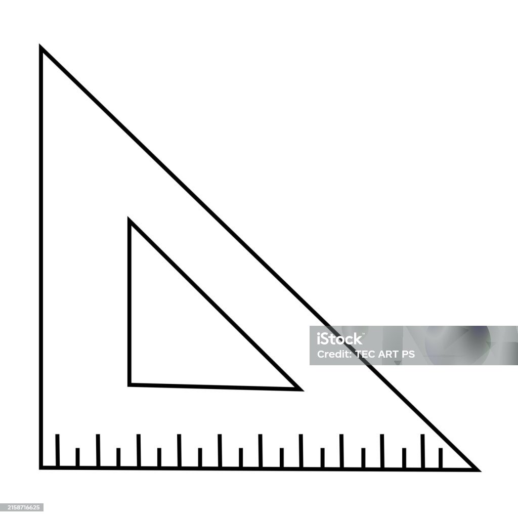 Ruler Field Science Study Of Physics Ruler Stock Illustration - Download Image Now - Back ...