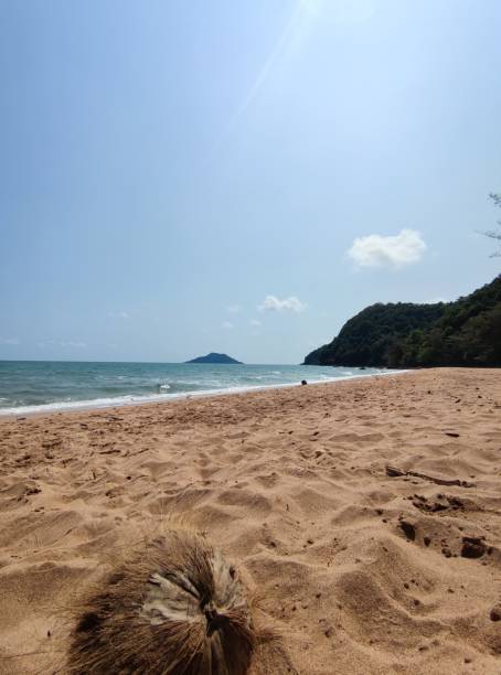 istock sand beach and sea in summer 2158719579