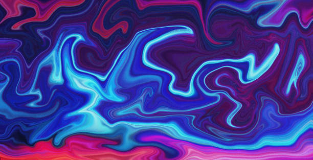 istock 4K Beautiful color gradient background with noise. Abstract pastel holographic blurred grainy gradient banner background texture Colorful digital grain soft noise effect Nostalgia, vintage, retro 2158723852