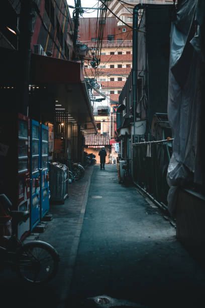 istock Narrow Urban Alleyway 2158724141
