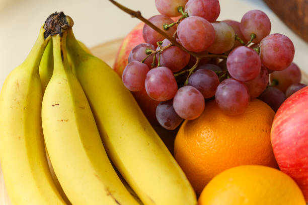 istock A plate of fruit on the kitchen table. 2158733910