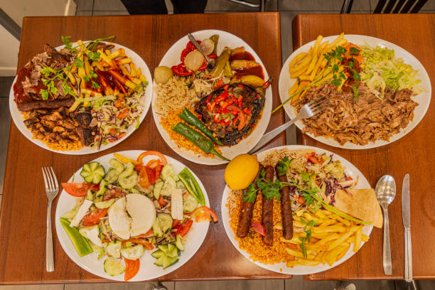 istock Turkish cuisine in a fast food restaurant 2158733935