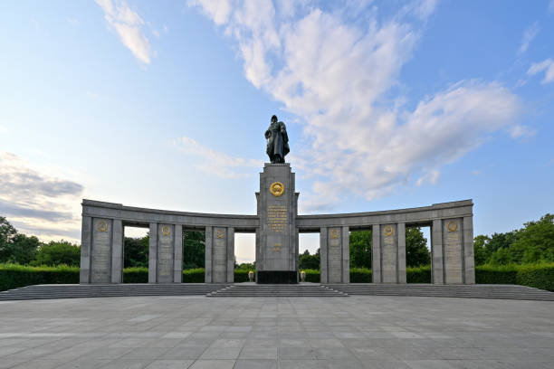 istock Soviet War Memorial in Berlin Tiergarten 2158737693