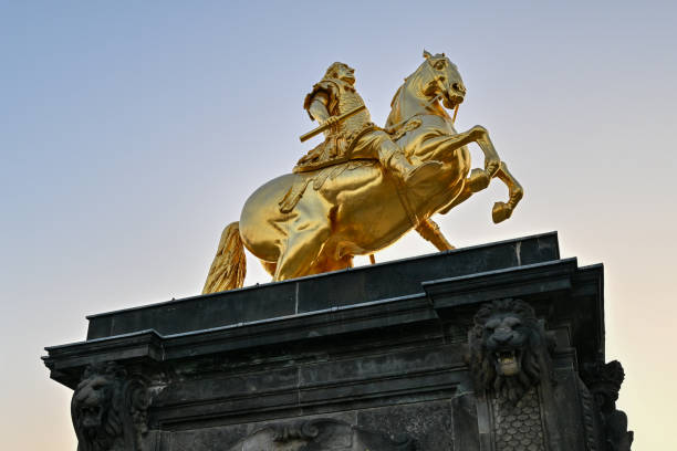 istock Golden Rider - Dresden, Germany 2158738914