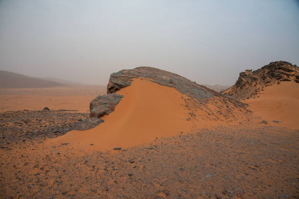 Sahara desert landscape in Morocco