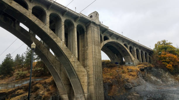 istock Bridge in downtown Spokane Washington 2158740261