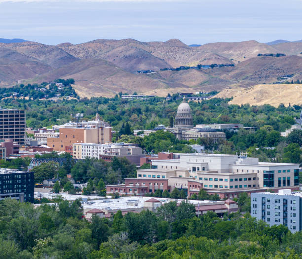 istock Aerial view of downtown Boise, Idaho 2158748049