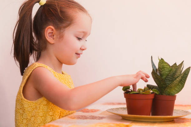 istock One girl child gardening 2158748887