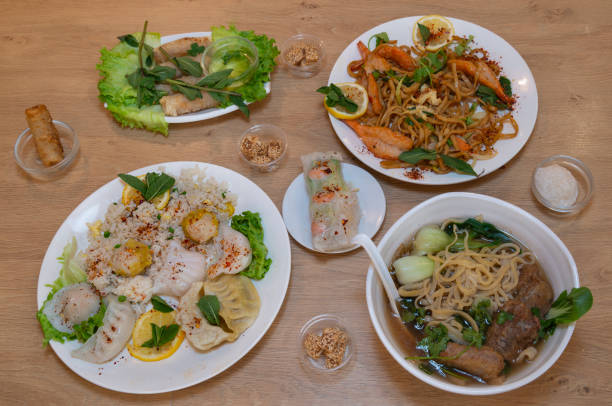 istock Asian cuisine in a restaurant 2158749982