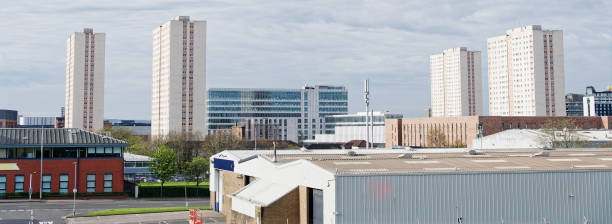 istock High rise council flats in Glasgow city 2158756816