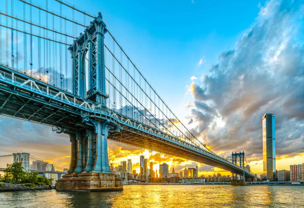 istock The historic Manhattan Bridge seen from Brooklyn 2158761236