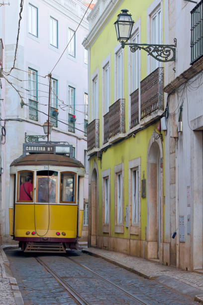 istock Tram 28 - Alfama - Lisbon 2158764594