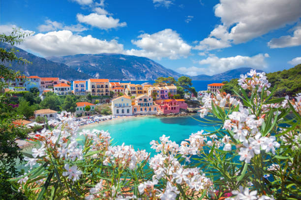 istock Assos village in Kefalonia 2158771076