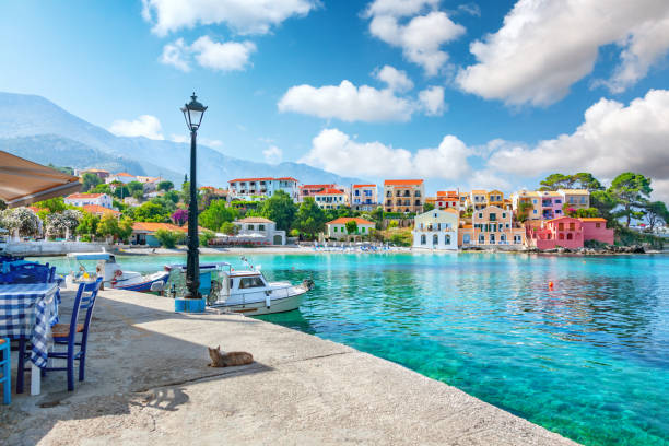 istock Assos village in Kefalonia 2158771079