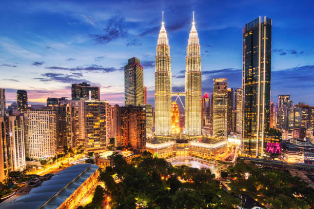 istock Kuala Kumpur Skyline at Dusk 2158776031