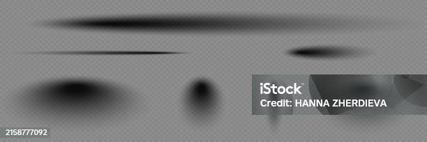 Shadow Speed Vector Vector Shadows Set Of Shadow Effects Stock Illustration - Download ...