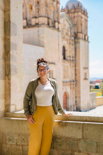 istock Young Latina smiling at Santo Domingo 2158791220