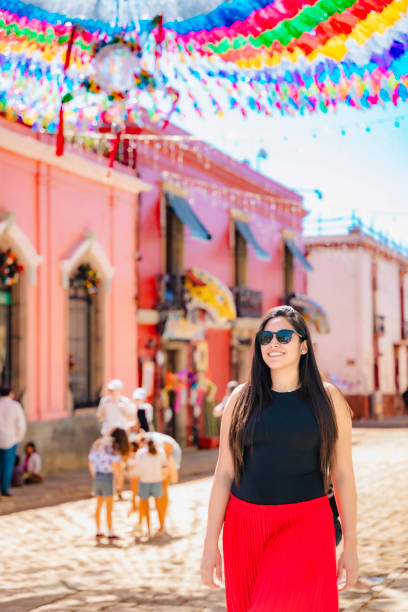 istock Woman Leaning Against Wall in Oaxaca Center 2158791937