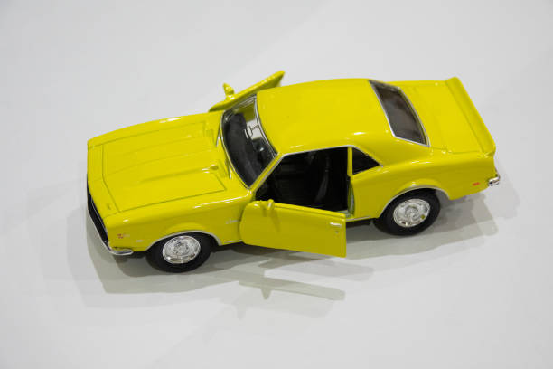 Yellow toy car