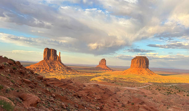 istock Monument Valley National Park at sunset, Arizona, USA 2158805613