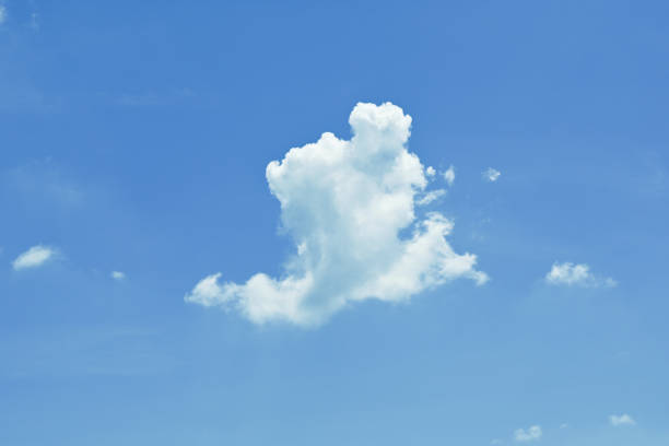 Big tropical clouds at sky