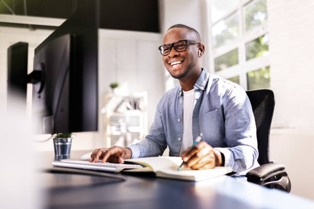 istock African American Man Thriving in Online Education and Freelancing as a Tutor 2158807972