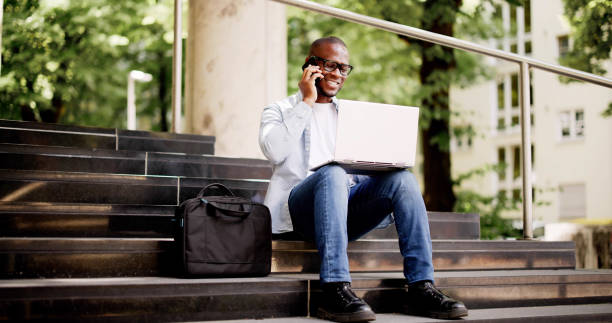 istock Young African American businessman 2158807984