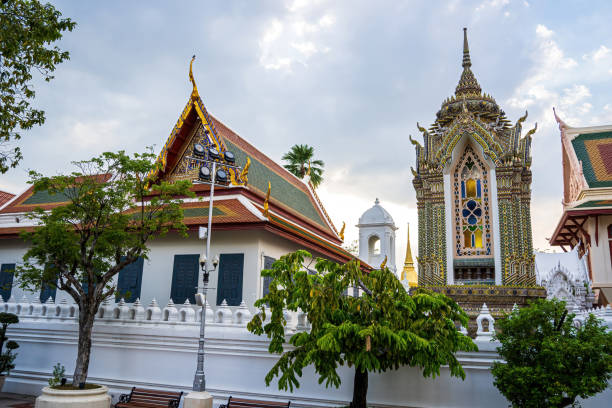 istock Wat Ratchabophit is landmark in Thailand 2158811769