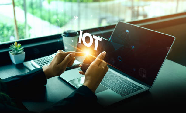 istock Smart Business IoT Leveraging the Internet of Things for Enhanced Efficiency, Real Time Analytics, Transformative Growth, Improved Operational Performance, Innovative Solutions, Global network 2158815725