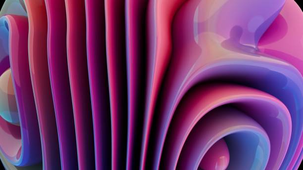 istock 3D background designed for creative projects, featuring a looped video with a futuristic and visually engaging aesthetic, perfect for modern designs. 2158816946