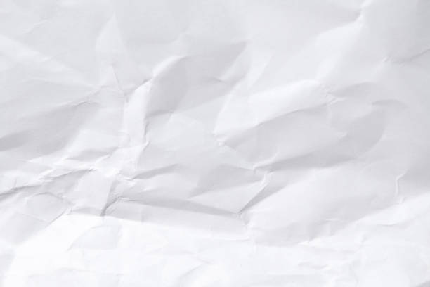 istock White Paper Texture background. Crumpled white paper abstract shape background with space paper for text 2158821129