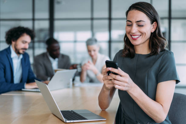 istock Business persons on meeting in the office. 2158822499