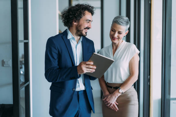 istock Business people in the office. 2158822508