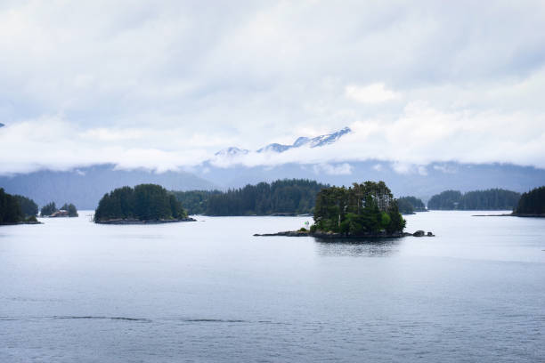 istock Clouds drifting over the beautiful Sitka Sound. Sitka. Alaska. 2158822680